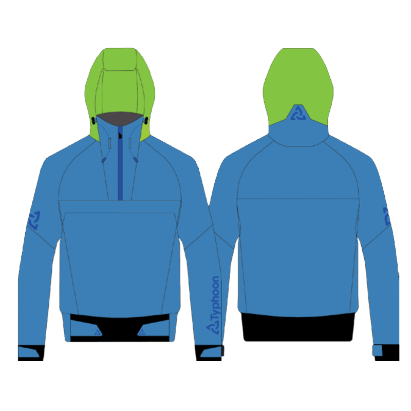 Typhoon Performance Smock Blau/Grün Gr. Y-L