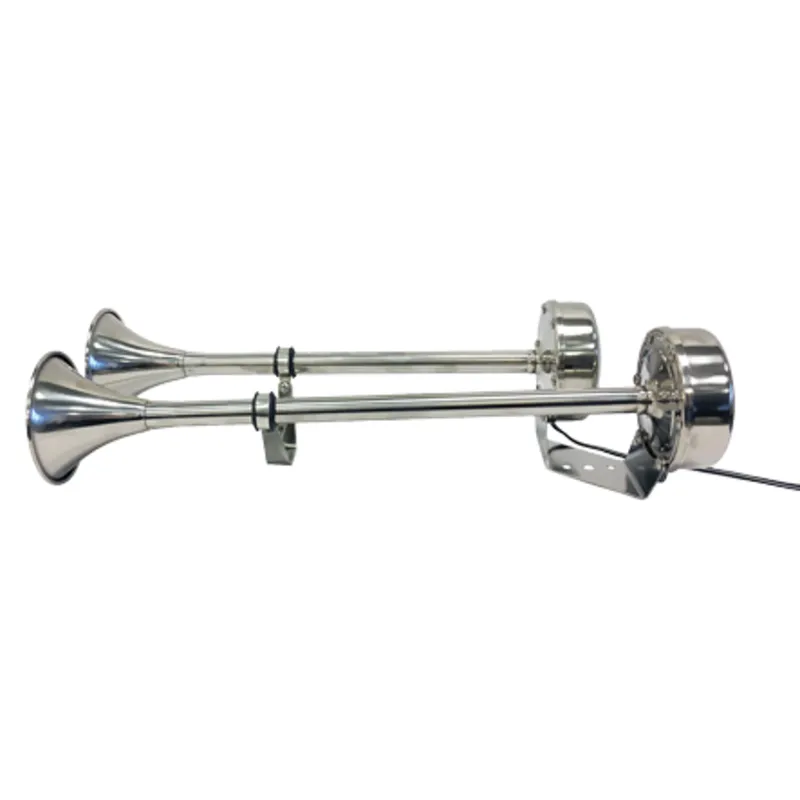 Niro Elektromagnetischer Signalhornsatz, Zweiklang, L=463,5mm, 12v (105db(A)-350/400hz)