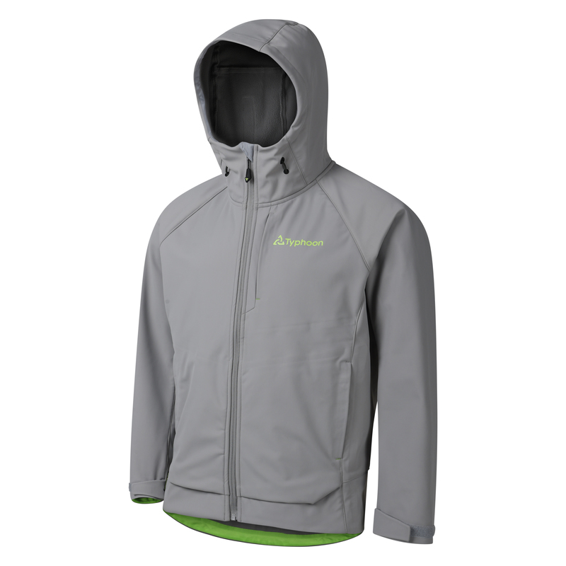 Typhoon Softshell Jacke 2.0 Gr.XXL - Grau/Grün