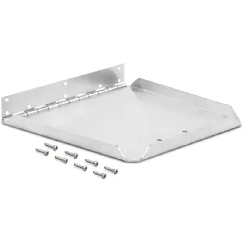 Seastar Niro Eckmontageplatte 30x30cm Inkl. Zubehör für Trimmklappensystem-Satz