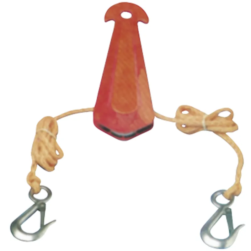 Wasserskidreieck Komplett mit Karabinerhaken; L=3m