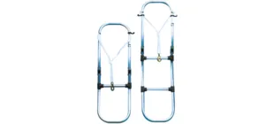 Aluminium Badeleiter für Schlauchboot