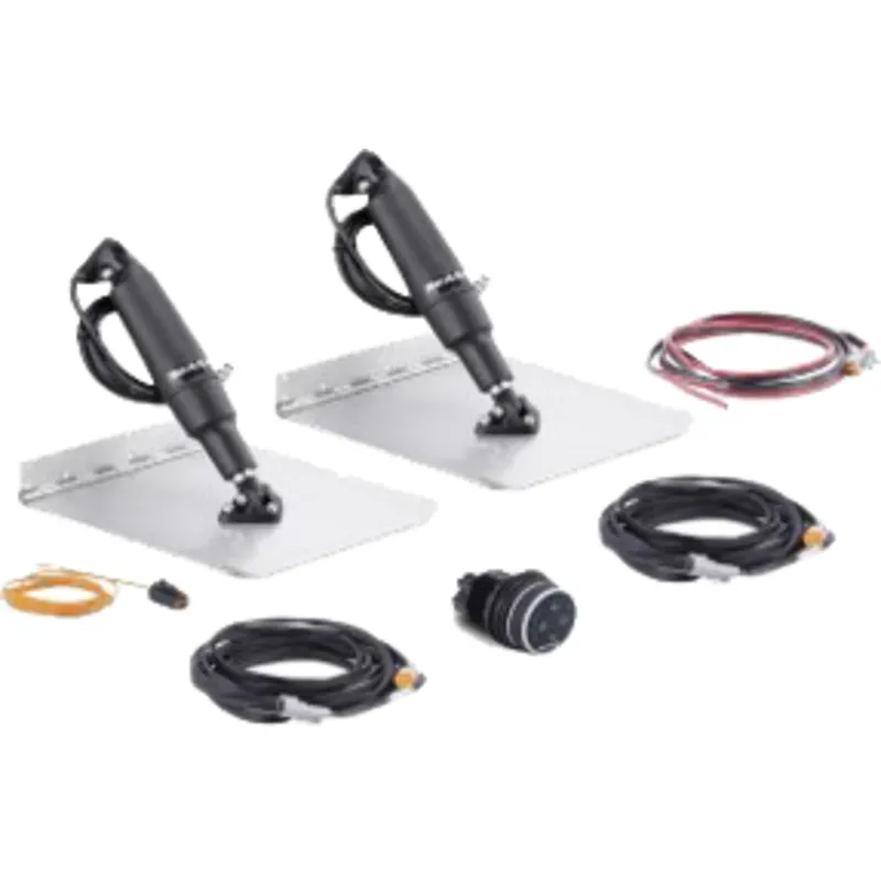 Seastar Trimmklappensystem-Satz Schlag 5.7cm Aktuator 25cm Standard Platten 12"X12"