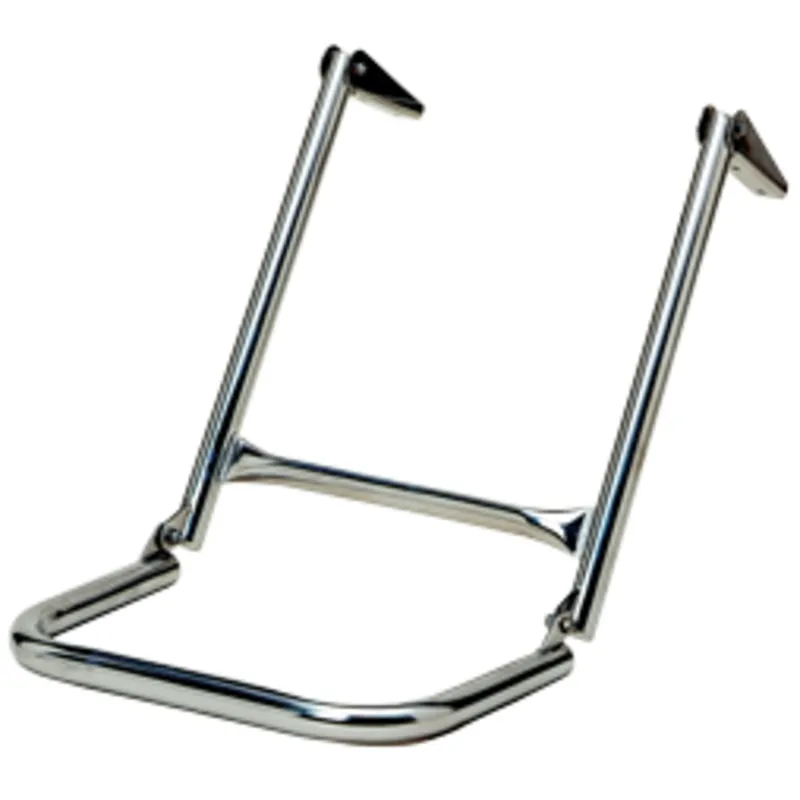 Niro Badeleiter für Montage auf Einer Badeplattform Oder auf Deck, 2-Stufen, Rohr Ø25mm