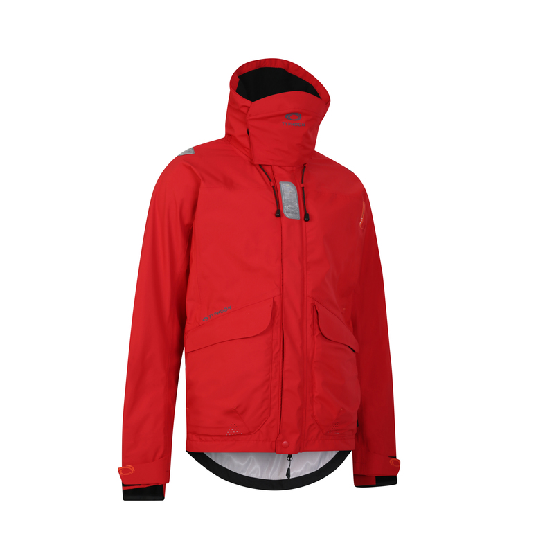 Typhoon Performance Offshore Jacke Rot Gr. XXL