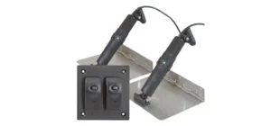 Elektrisches Trimmklappen-Systeme ohne Positionsanzeige