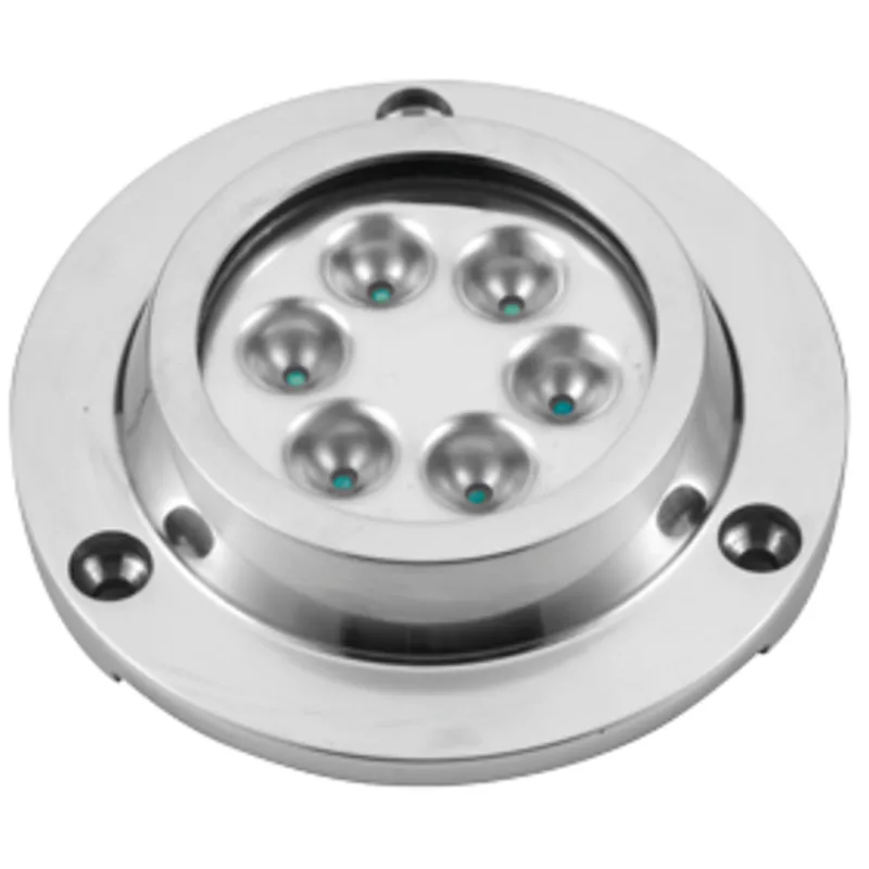 Led Unterwasserbeleuchtung mit Niro Gehäuse, Lumen 188lm, Blue, Inkl. 1,5m-Kabel, Ip68