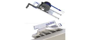 Hurley H3O+ Davit mit Handwinde