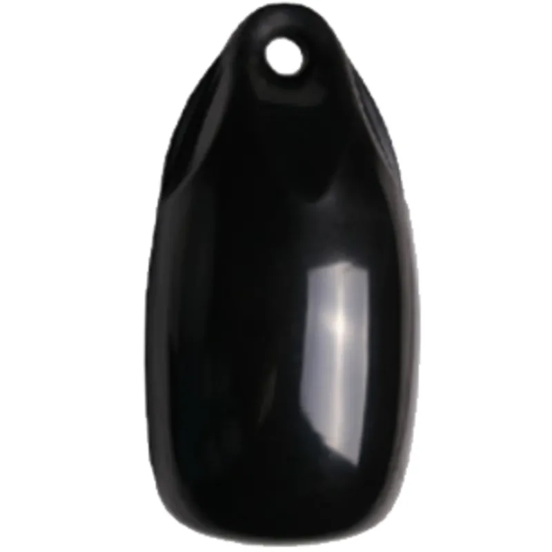 Fender Tropfenmodell 'Dumpy', Ø150mm, L=300mm, Schwarz (Größe 1) (aufblassbar mit Kugelventil)