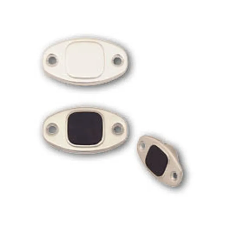 Einzelner Magnetischer Tür-/Schrankfeststeller mit Gummistopfen, 26x32x15mm