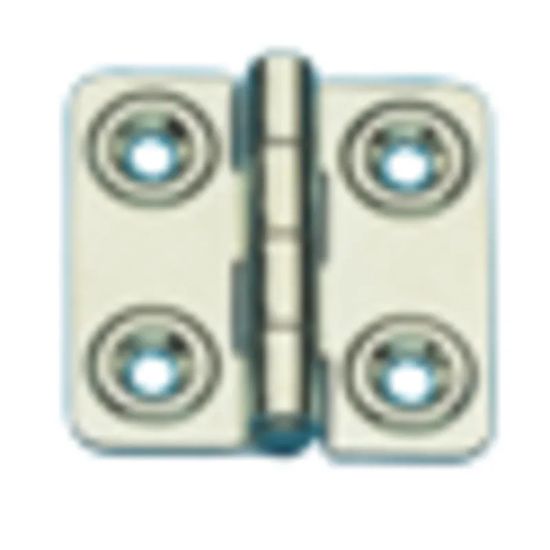 Niro Scharnier, 44x45mm, Ø5mm