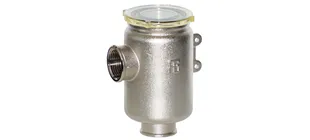 allpa Nickel-beschichteter Messing-Kühlwasserfilter mit Niro 316 Filter