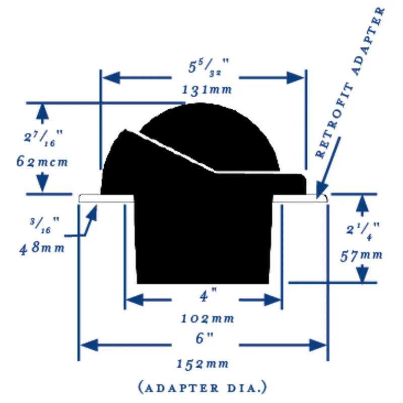 Ritchie Kompass Modell 'Supersport Ss-1002', 12v, Einbaukompass, Rose Ø93,5mm/5°, Schwarz