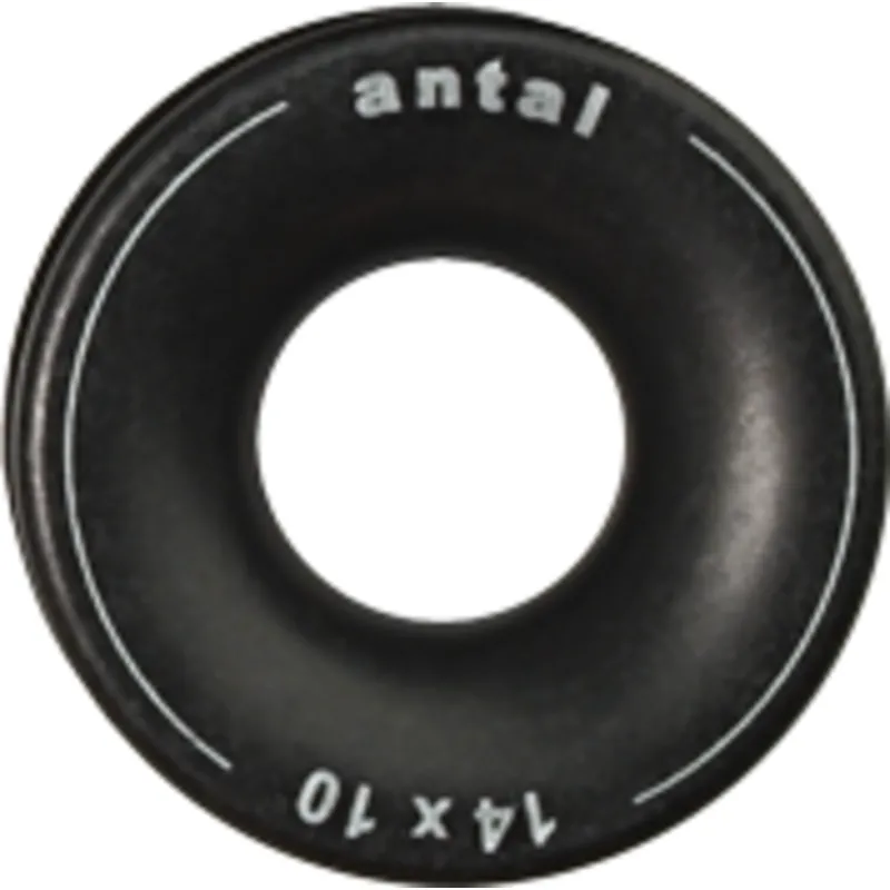 Antal Aluminium Low Friction Ring, D1=14mm, D2=35mm, Ø=10mm, T=15mm, Arbeitslast 1600kg