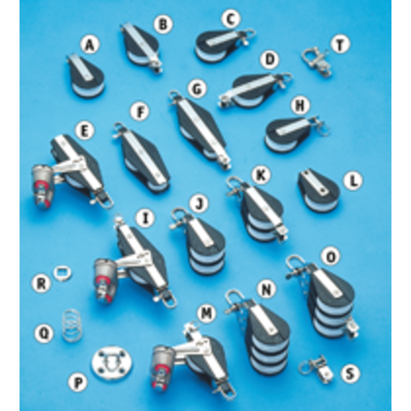 Kunststoff Einscheibenblock (mit Unterbügel)