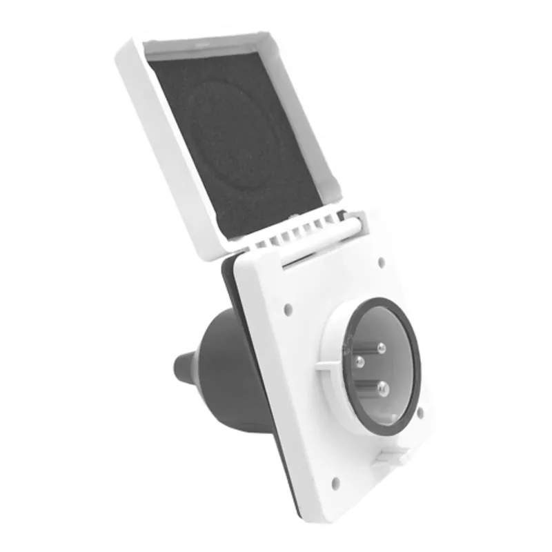 Landanschlußstecker mit Kunststoffgehäuse, IP56, 16A