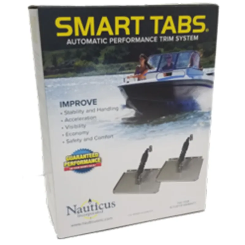 Smart Tabs Niro System, 12"X9" mit 36kg (80lb) Aktuatore