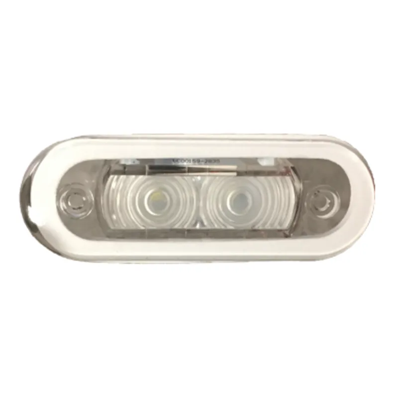 Led Orientierungsleuchte, Kunststoff, Einbau, 12v/0,21w, Led 2x 0,2w, 84x29mm