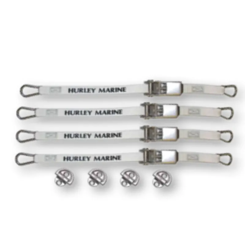 Hurley 4-Punkt-Verankerungsset Weiß