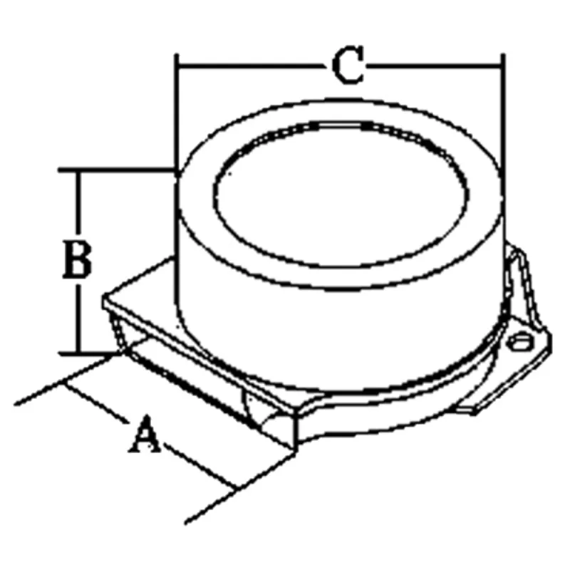 Niro Elektromagnetisches Mini-Signalhorn, Einklang, Ø82mm, 12v