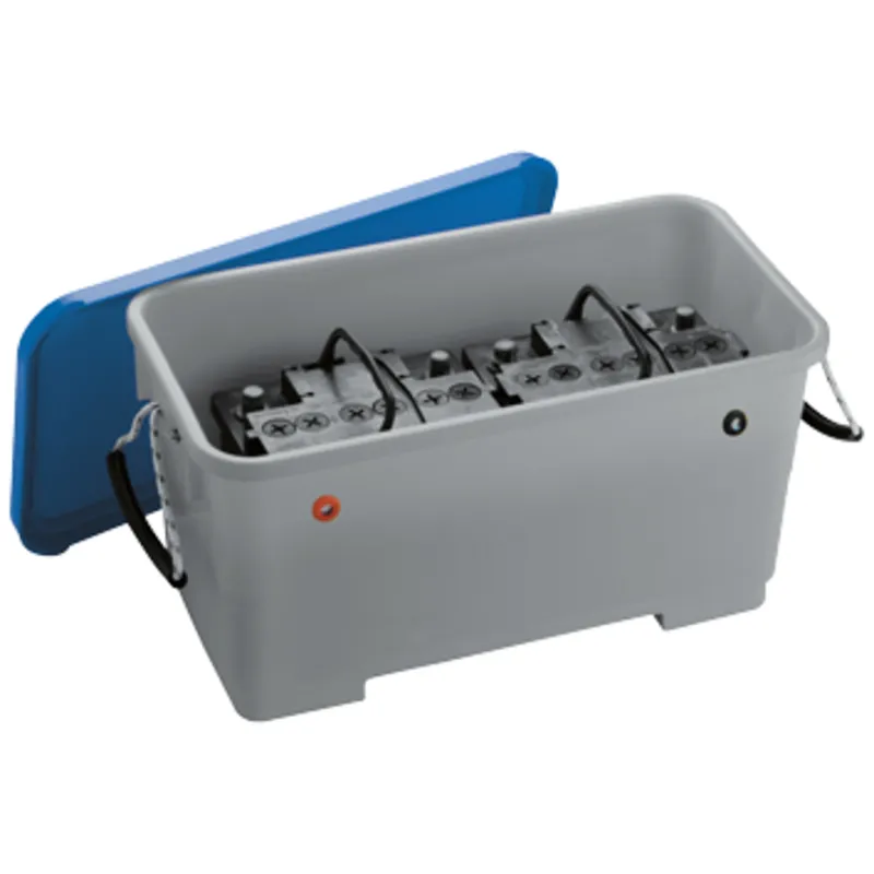 Batteriekasten 270x520x270mmmm (Schachtelgröße)> 2x70ahah Polypropylen-Kraftstoff- Und Säurebeständige Box