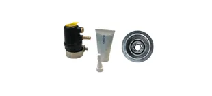 allpa Gummi Wellen-Abdichtung mit Wasser- und Fetteinlaß