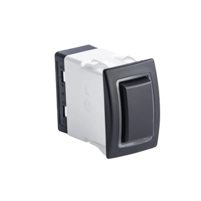 Sierra Wasserdichter (Ip68) Halo Dauerleuchtender Schalter; Led Blau, Spst, (On)-Off