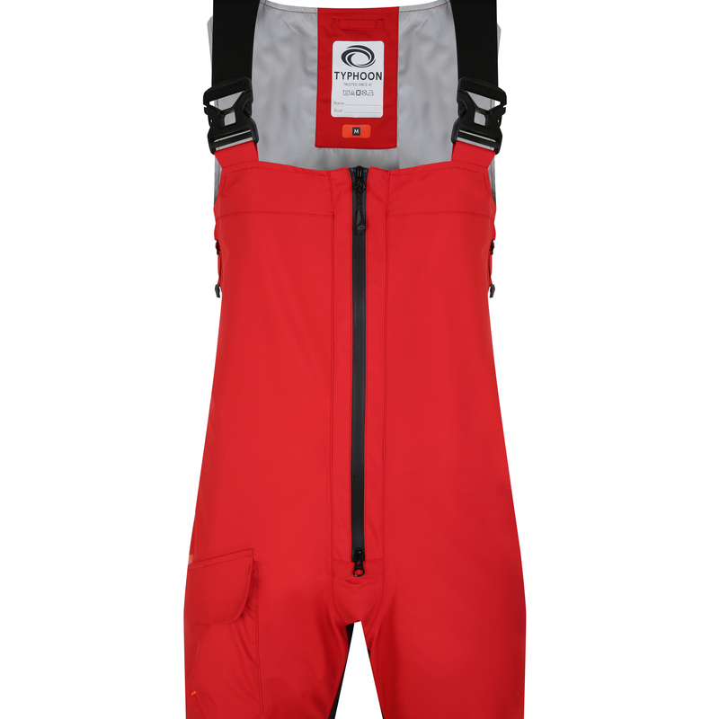 Typhoon Performance Offshore Latzhose Gr.XL - Rot