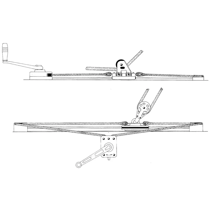 Antal Manual Line Driver - Traveller Kontroll-System, für Leine Ø10mm