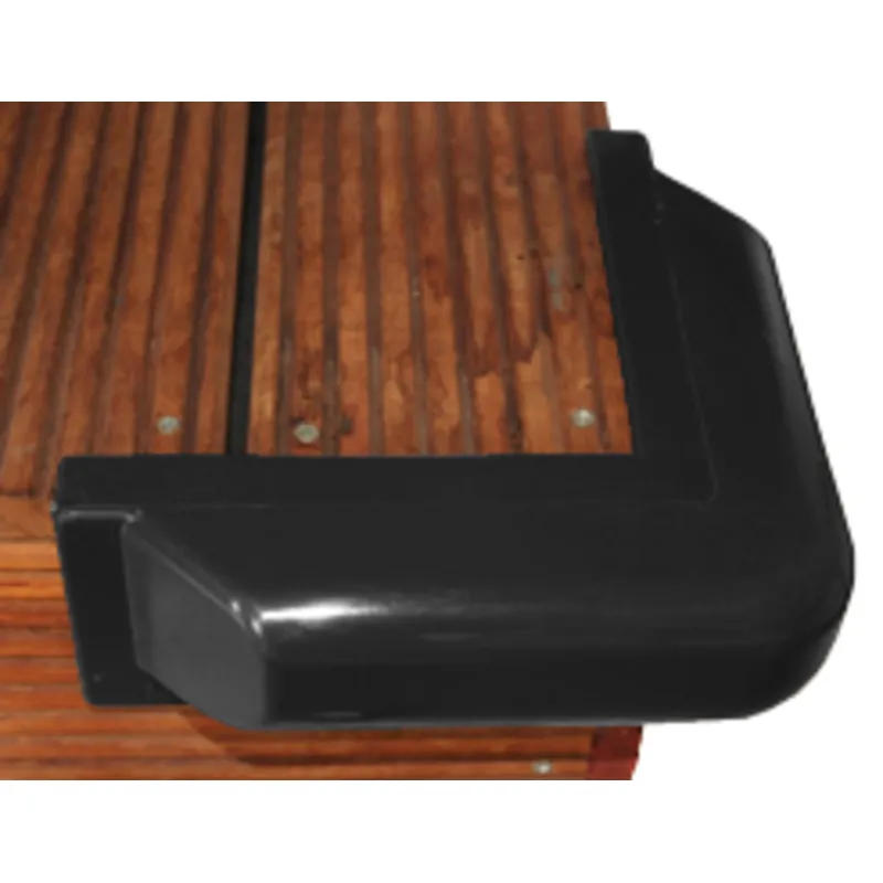 Stegfender Groß, 90°, 60x500mm, Schwarz