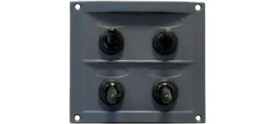 Schalttafel mit 4 Positionen