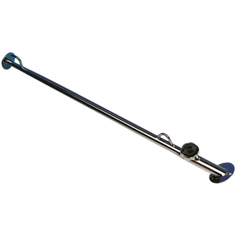 Niro Flaggenstock mit Fuß 30°, L=460mm