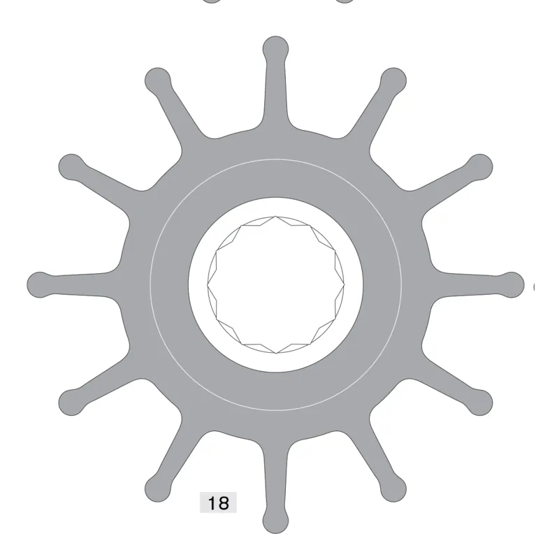 Johnson Pump Impeller 820b