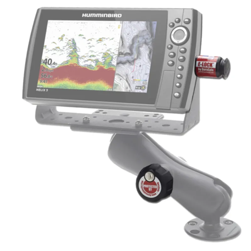 DuraSafe Combo EL-6 | 1 Stück E-LOCK® und Swivel Mount Lock für RAM Mount C-Kugel