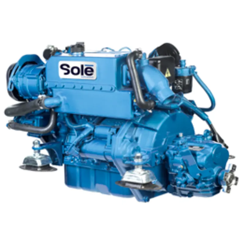 Solé Schiffsdiesel Mini 44/Sd mit Technodrive Seaprop Saildrive, R=2.15:1