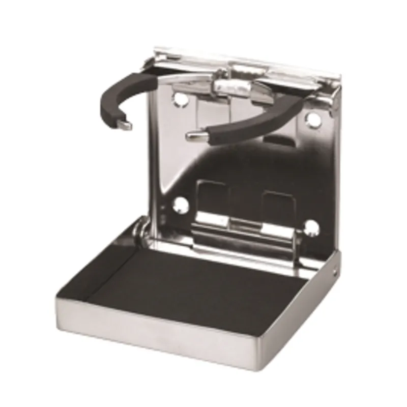 Niro Getränkehalter mit Federgrip, Klappbar, 98,4x102mm