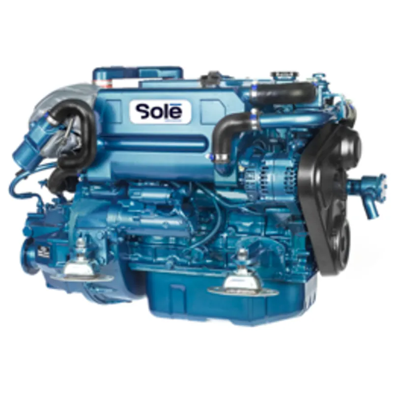 Solé Schiffsdiesel SM-94 mit Hydraulischem Wendegetriebe TM93, R=2.77:1