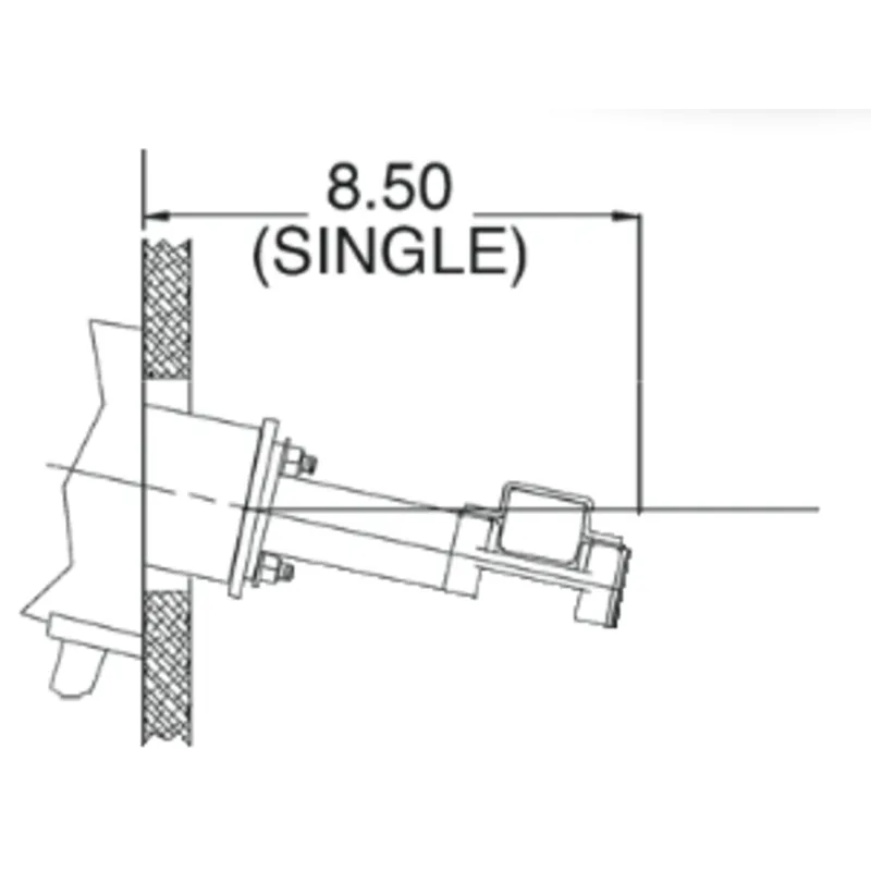 Seastar Tilt Steuerkopf Rack Ohne 'Nfb'
