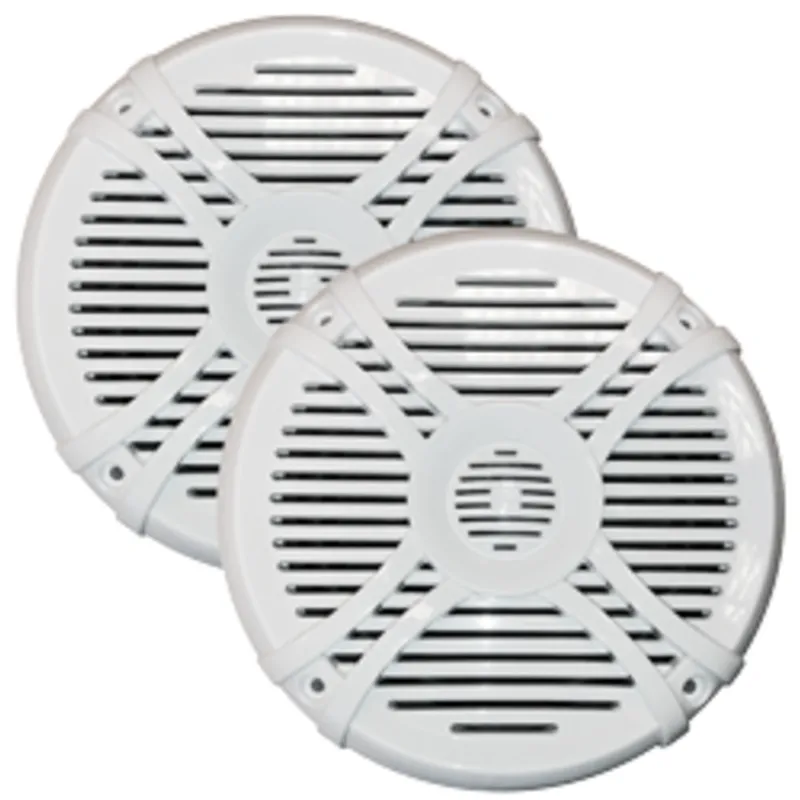 Wasserdichter Lautsprechersatz, 200w, Ø165mm, Weiß (Satz Von 2)
