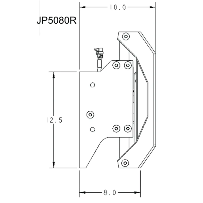 Seastar Elektr. Hydraulische Jack Plate Powerlift, 8" Setback