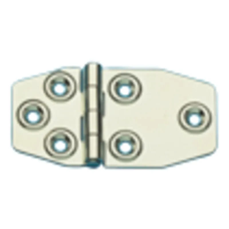 Niro Scharnier, 85x45mm, Ø5mm