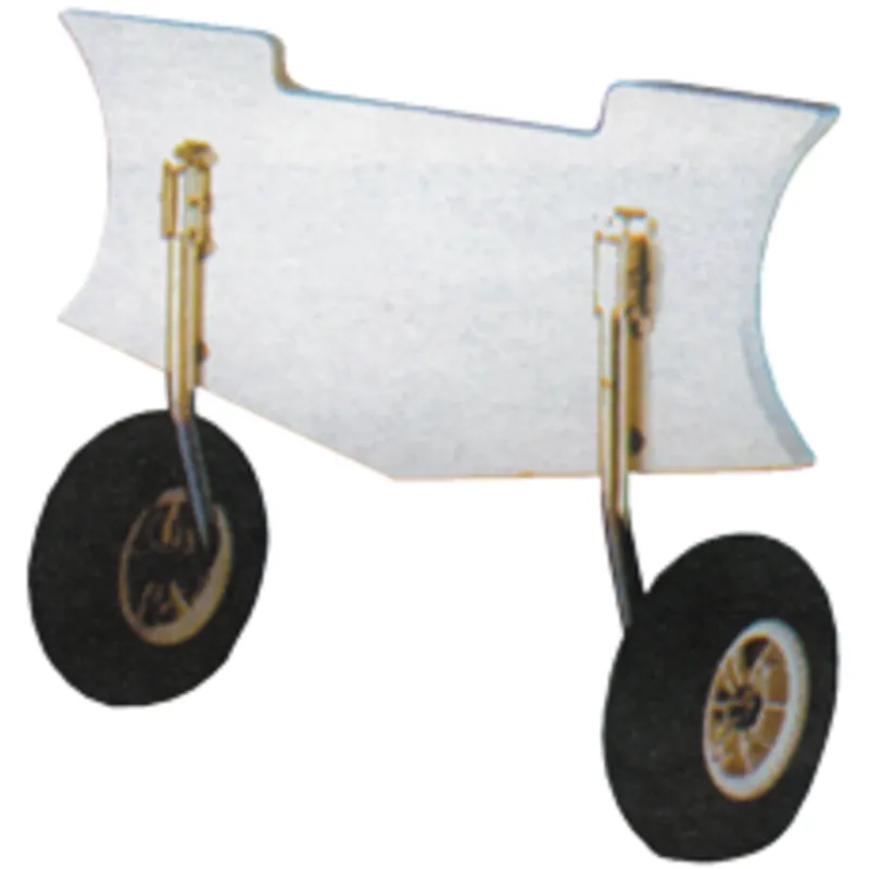 Niro Transporträdersatz für Schlauchboot, Max. 150kg (Nicht Klappbar)
