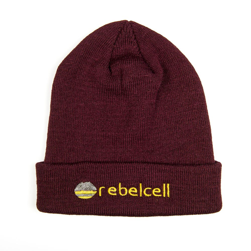 Rebelcell Beanie Mütze - Burgunder