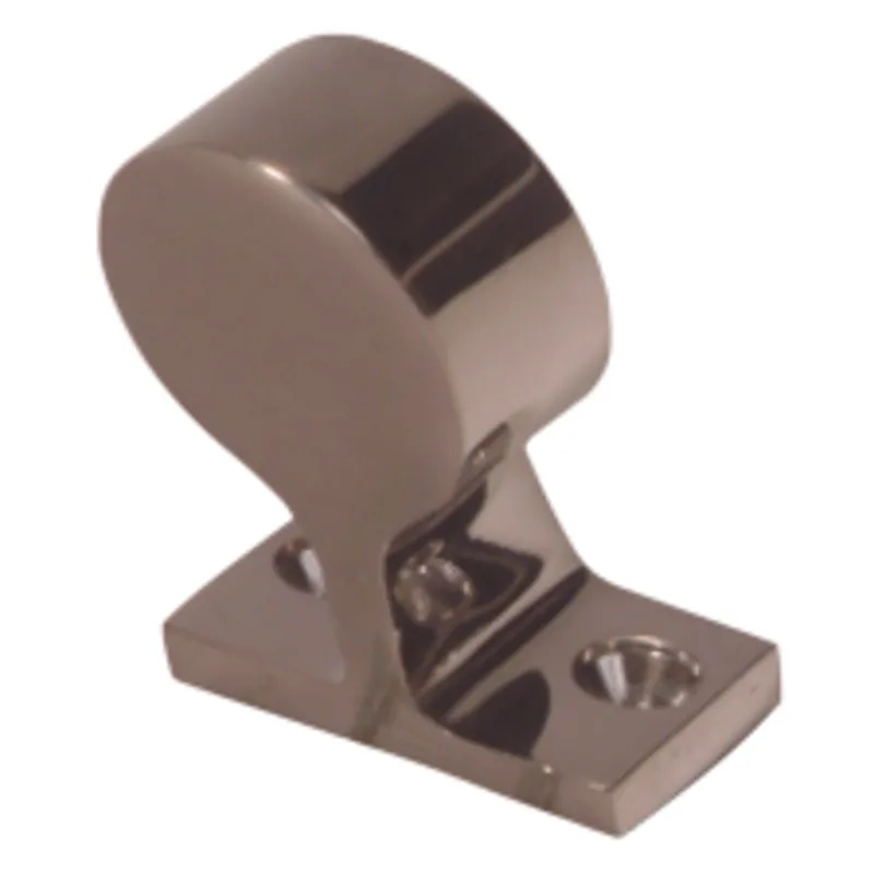 Niro Handlauf-Endstück 120°, Ø25,4mm, H=56mm