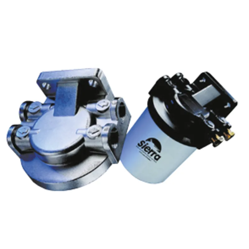 Sierra Benzin/Wasser Separator-Satz 1/4" Aluminium, Inkl. Halterung, 21 Mikron