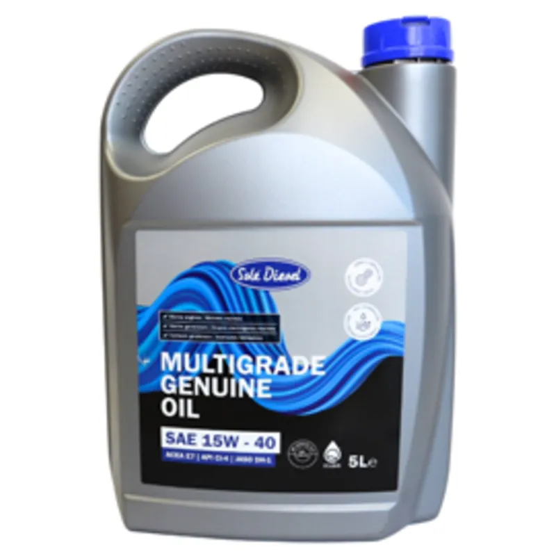 Solé Motoröl, Behälter 5l, Multigrade 15w40, Acea: E5/E3, Api Ch-4
