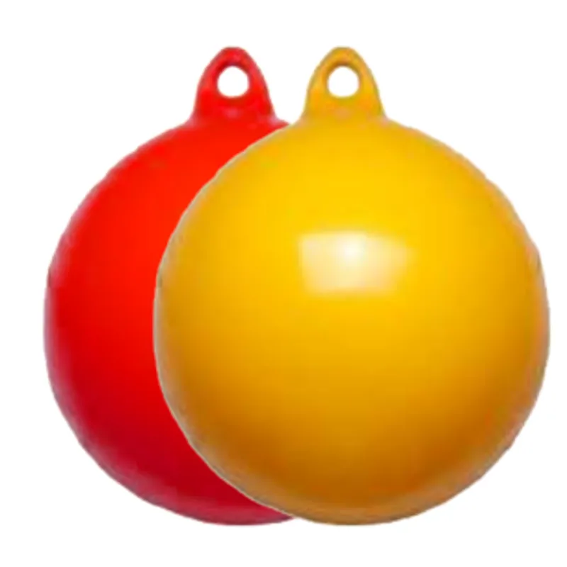 Ankerboje, Ø350mm, L=400mm, Gelb (Größe 1), mit 1 Auge