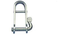 Fallenschäkel mit Schnellverschluß