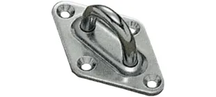 Niro Karoförmige Augeplatten