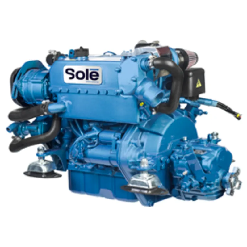 Solé Schiffsdiesel Mini 55 Turbo mit Technodrive Seaprop Saildrive, R=2.15:1